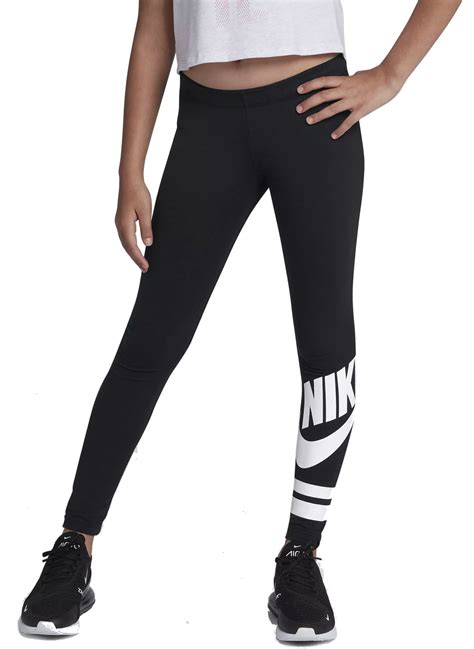 mädchen nike leggings schwarz weiß|Nike Unite .